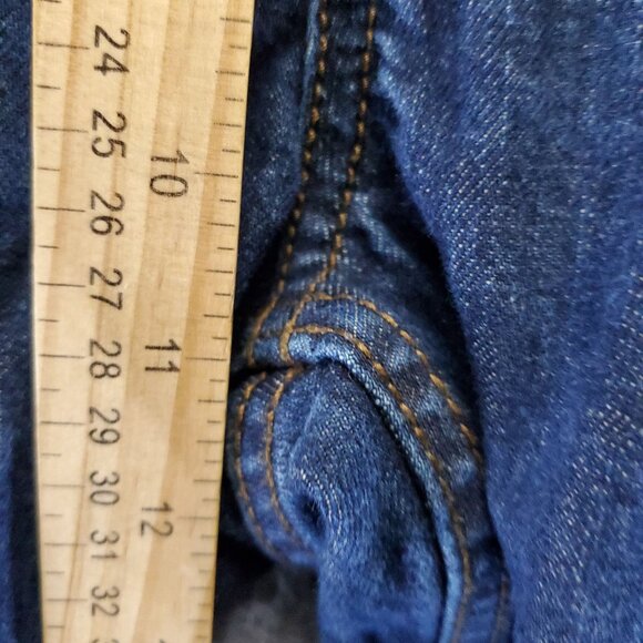 Arizona Jeans Mens 38x30 Blue Boot Cut Denim 5-Pocket Style - Picture 8 of 13